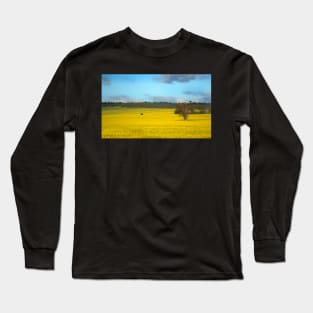 Australian Canola Landscape Long Sleeve T-Shirt